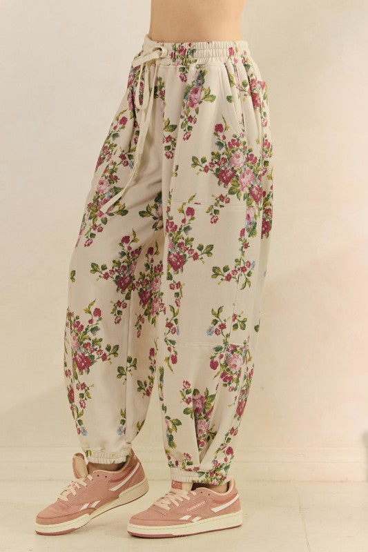 Floral Sweatpants