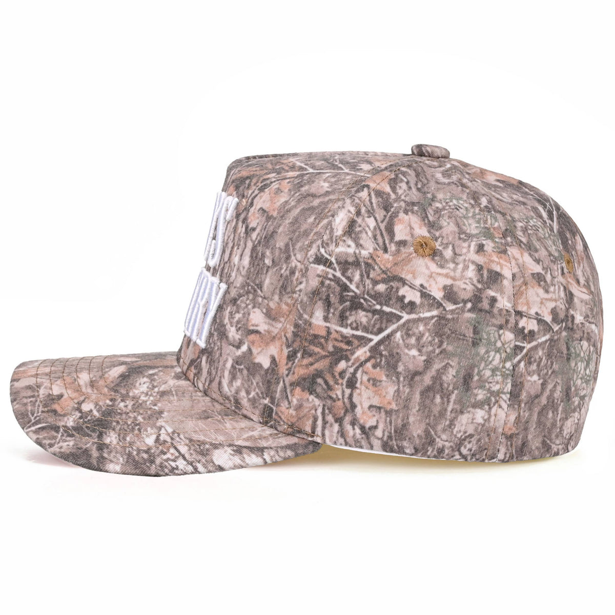 C.C GOD'S COUNTRY Letter on Two Tone Trucker Hat: DKM2