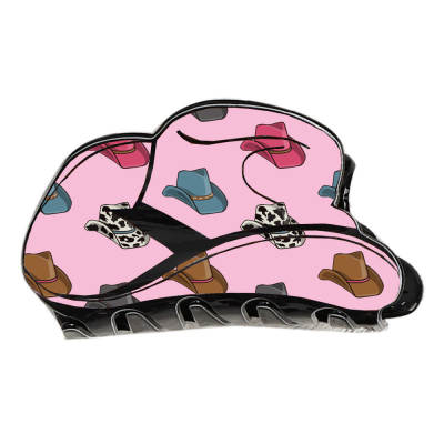 Pink Cowboy Hat Cowboy Hat Hair Clip