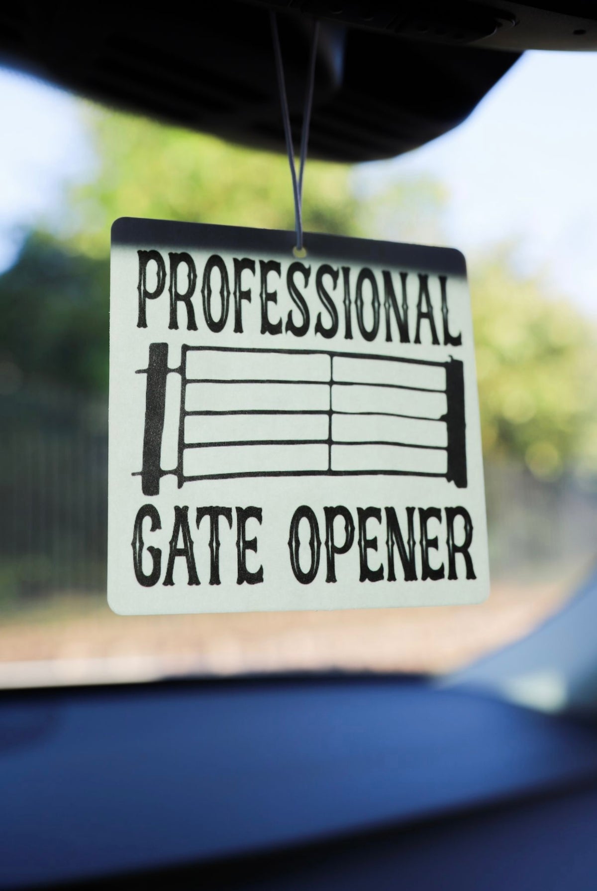 Professional Gate Opener Air Freshener Single