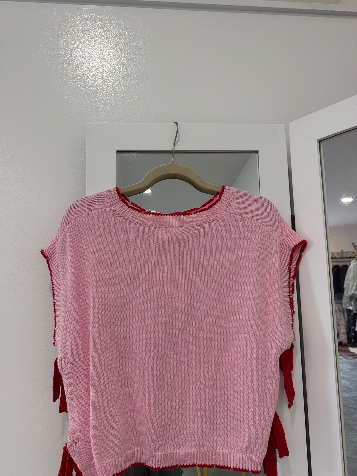Pink Tank Sweater