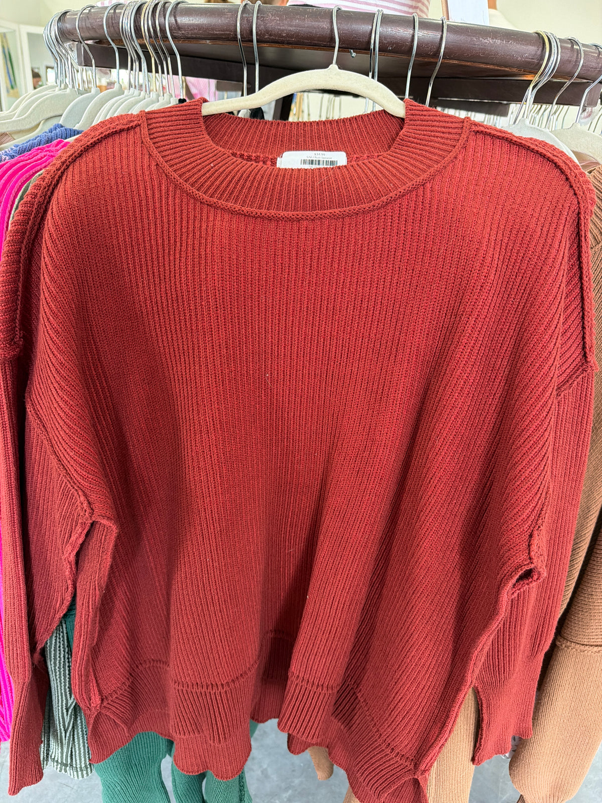 Rust Sweater