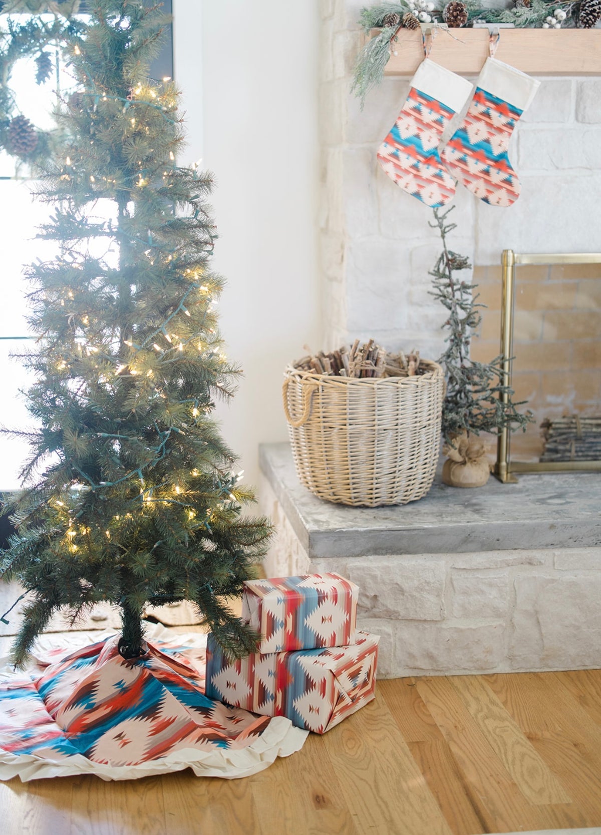 Aztec Christmas Tree Skirt