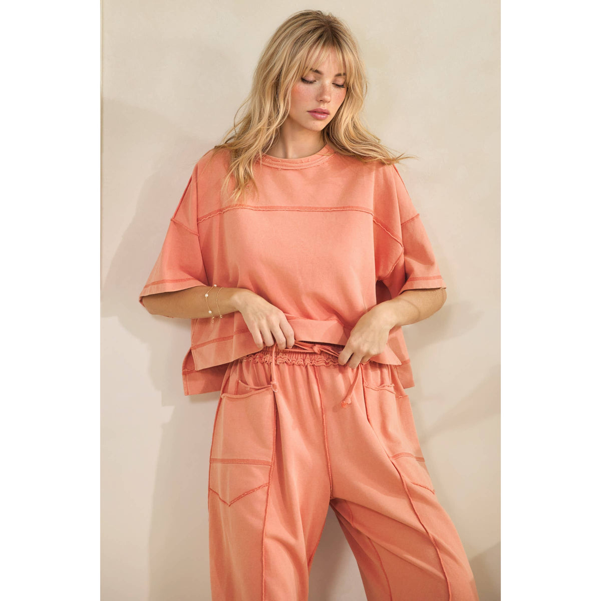 Coral Easy Lounge Bottoms