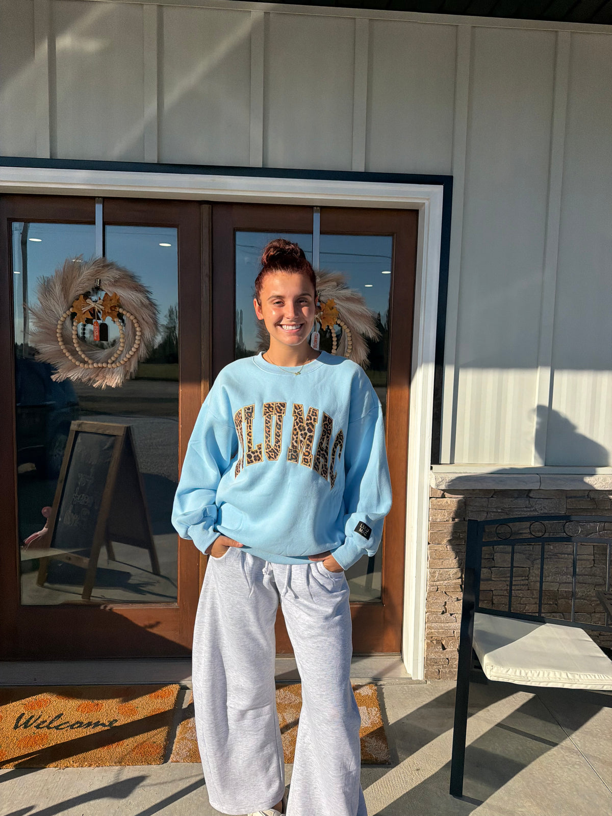 Lulu Mac Cheetah Light Blue