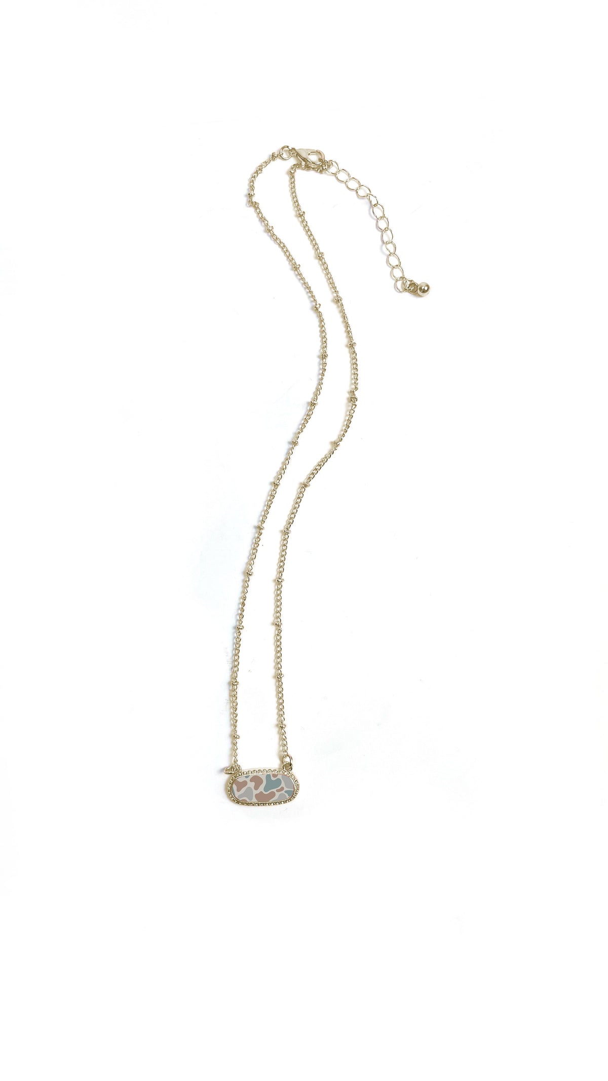 Camo Necklace GOLD