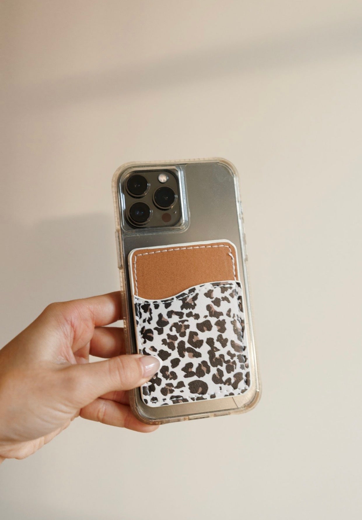 Leopard Phone Pocket
