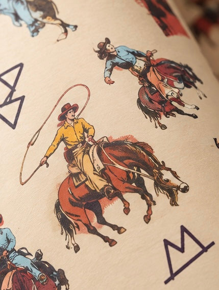 Vintage Cowboy Wrapping Paper