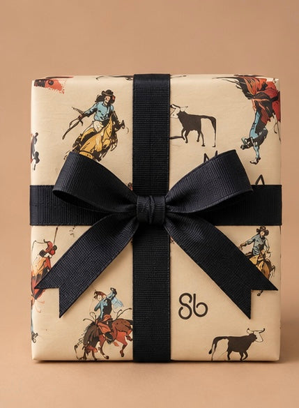 Vintage Cowboy Wrapping Paper