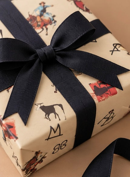Vintage Cowboy Wrapping Paper