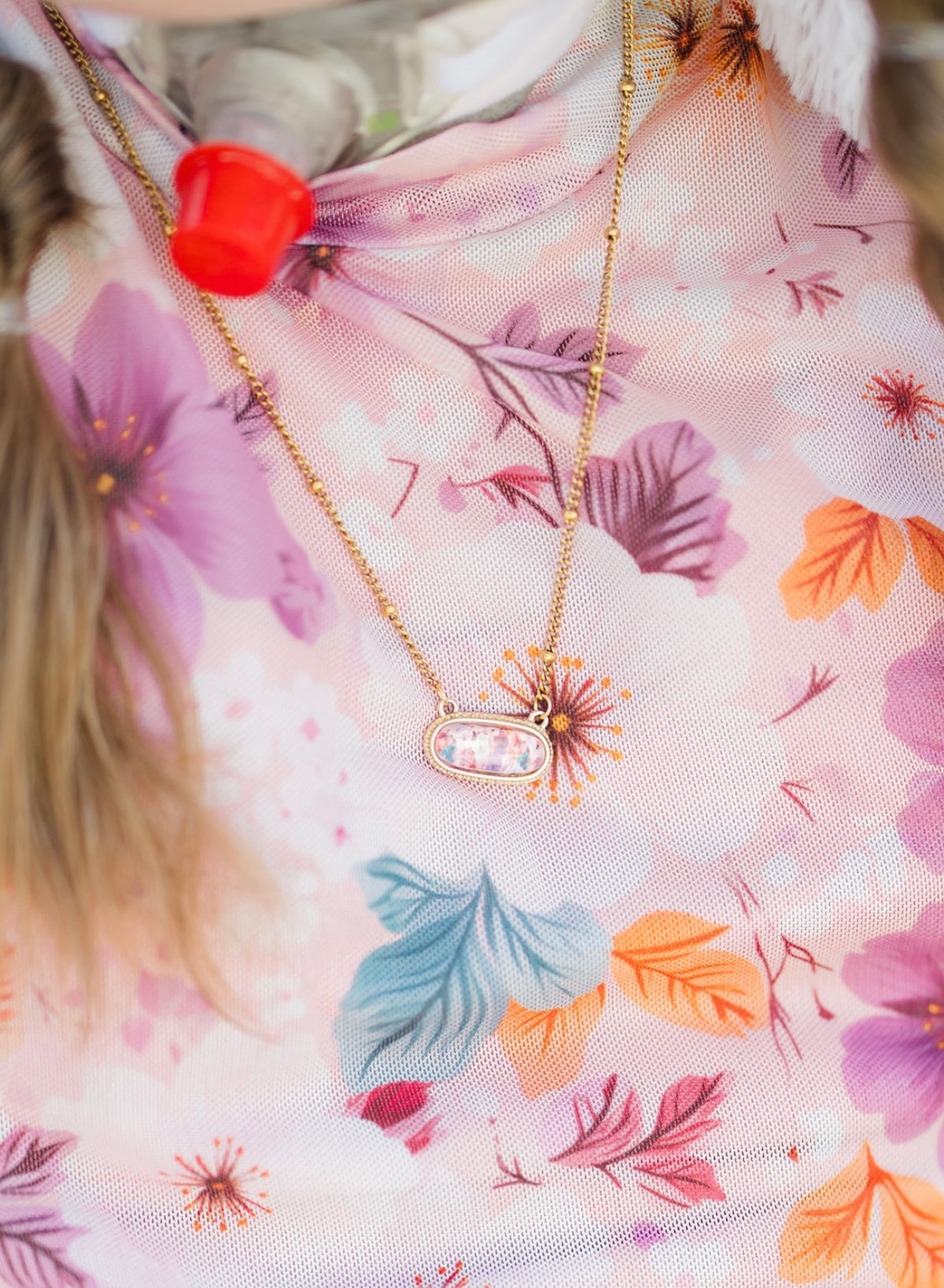 Scarlett Floral Necklace Preorder