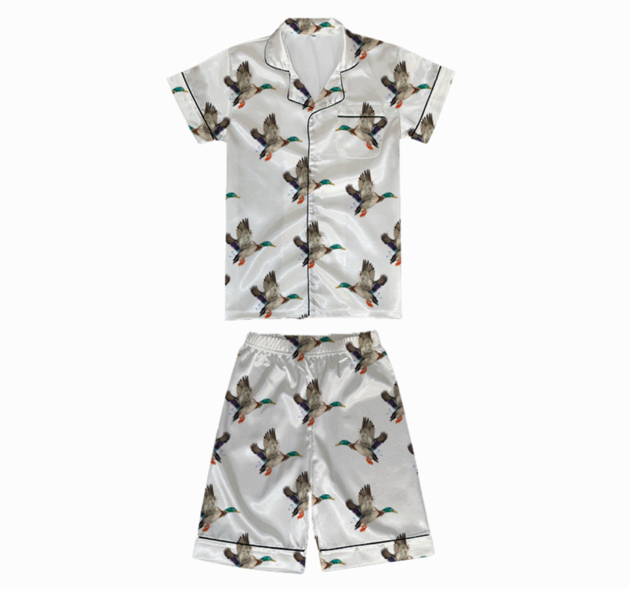 White Duck Pajama Set