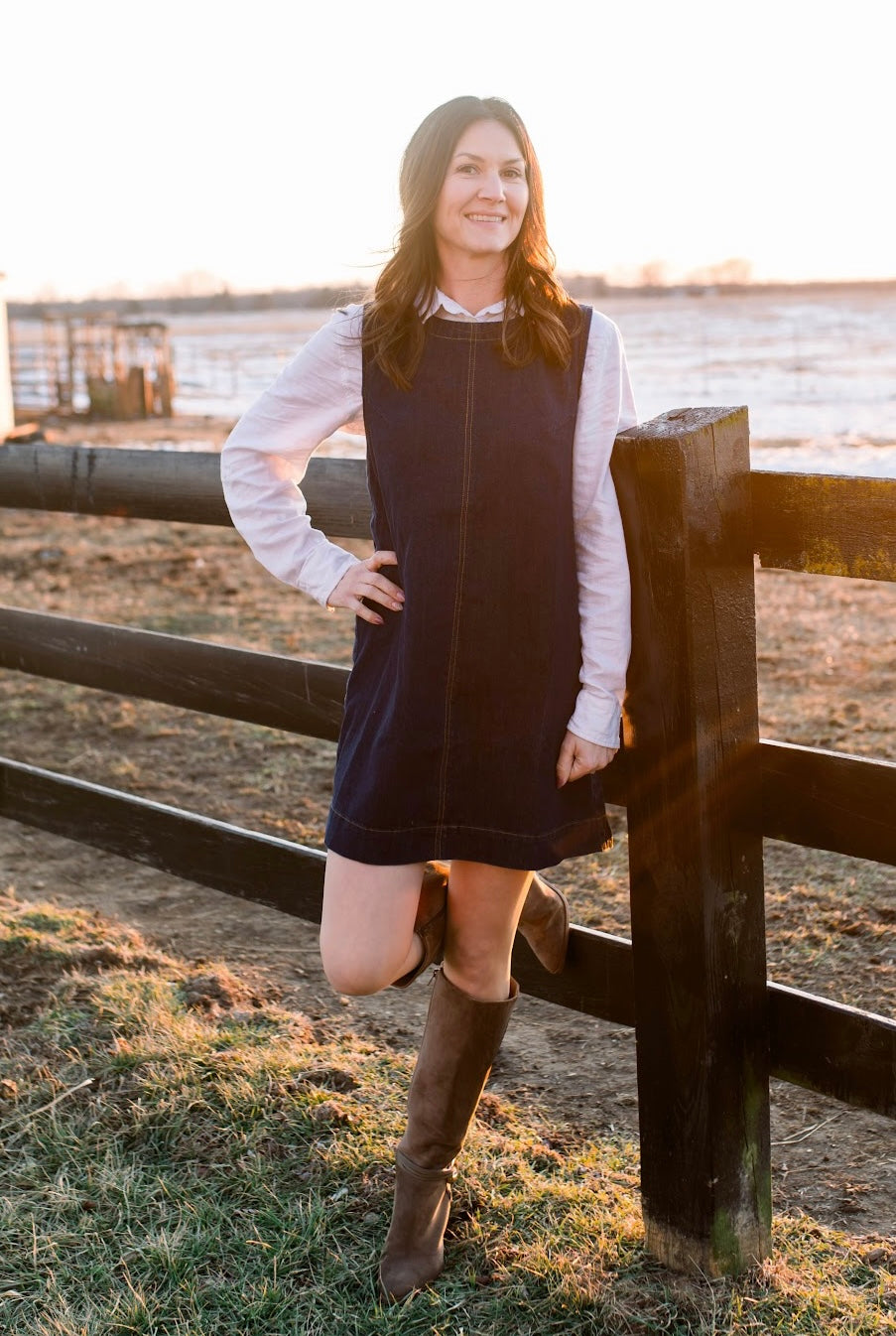 Dark Denim Dress