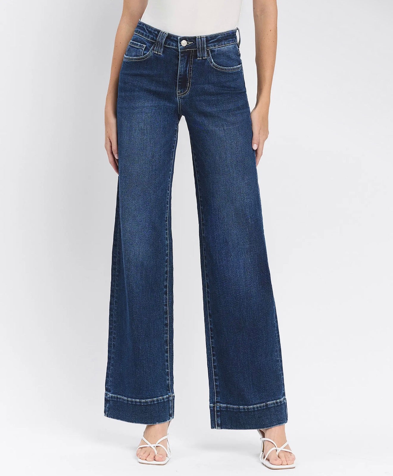 Goldie High Rise Wide Trouser