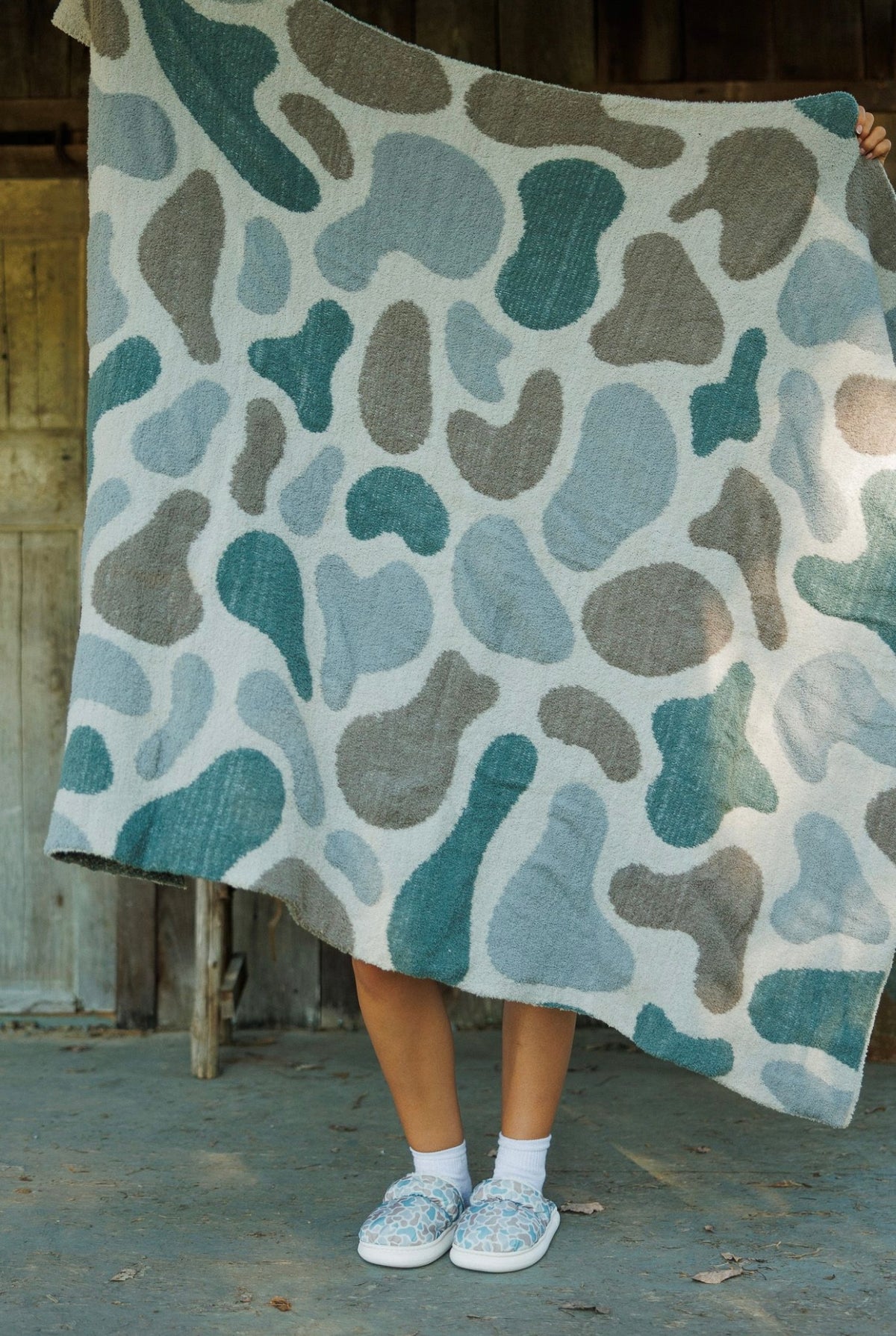 Camo Throw Blanket