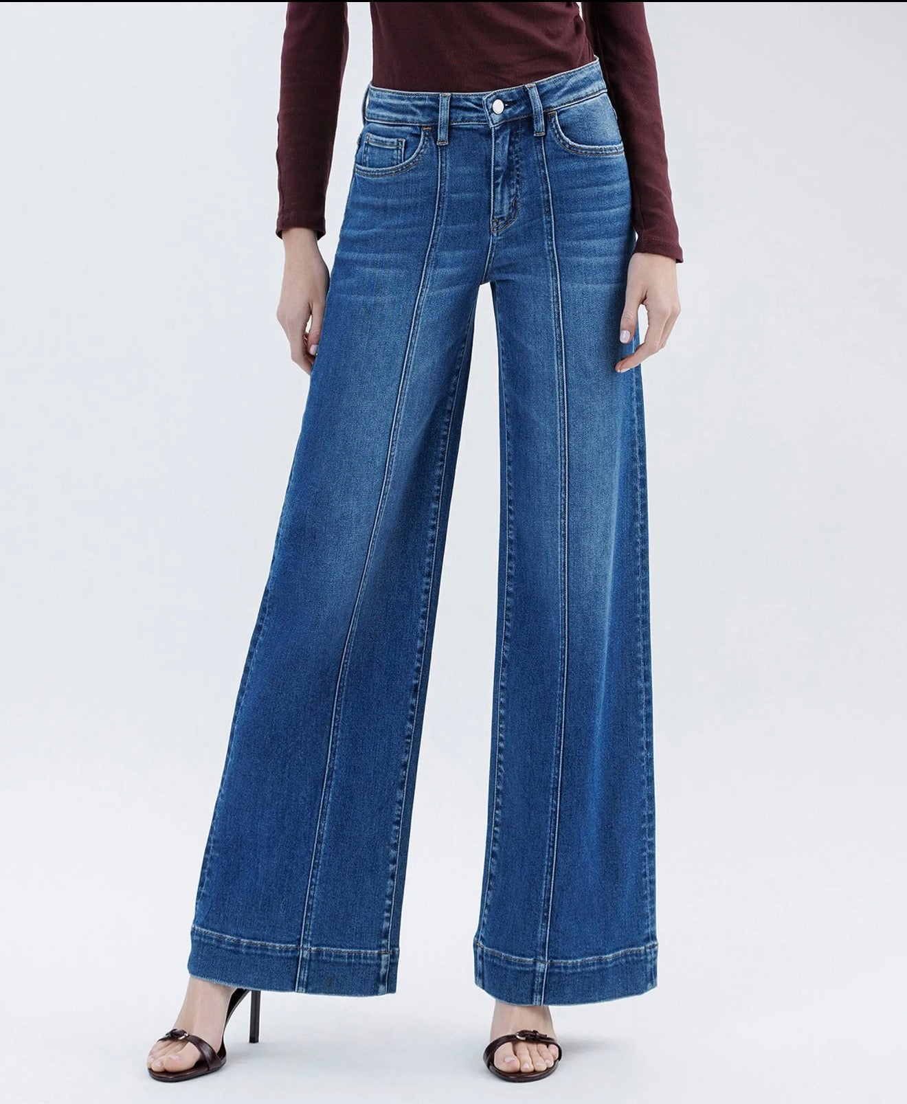 Rosie High Rise Crease Line & Trouser Hem