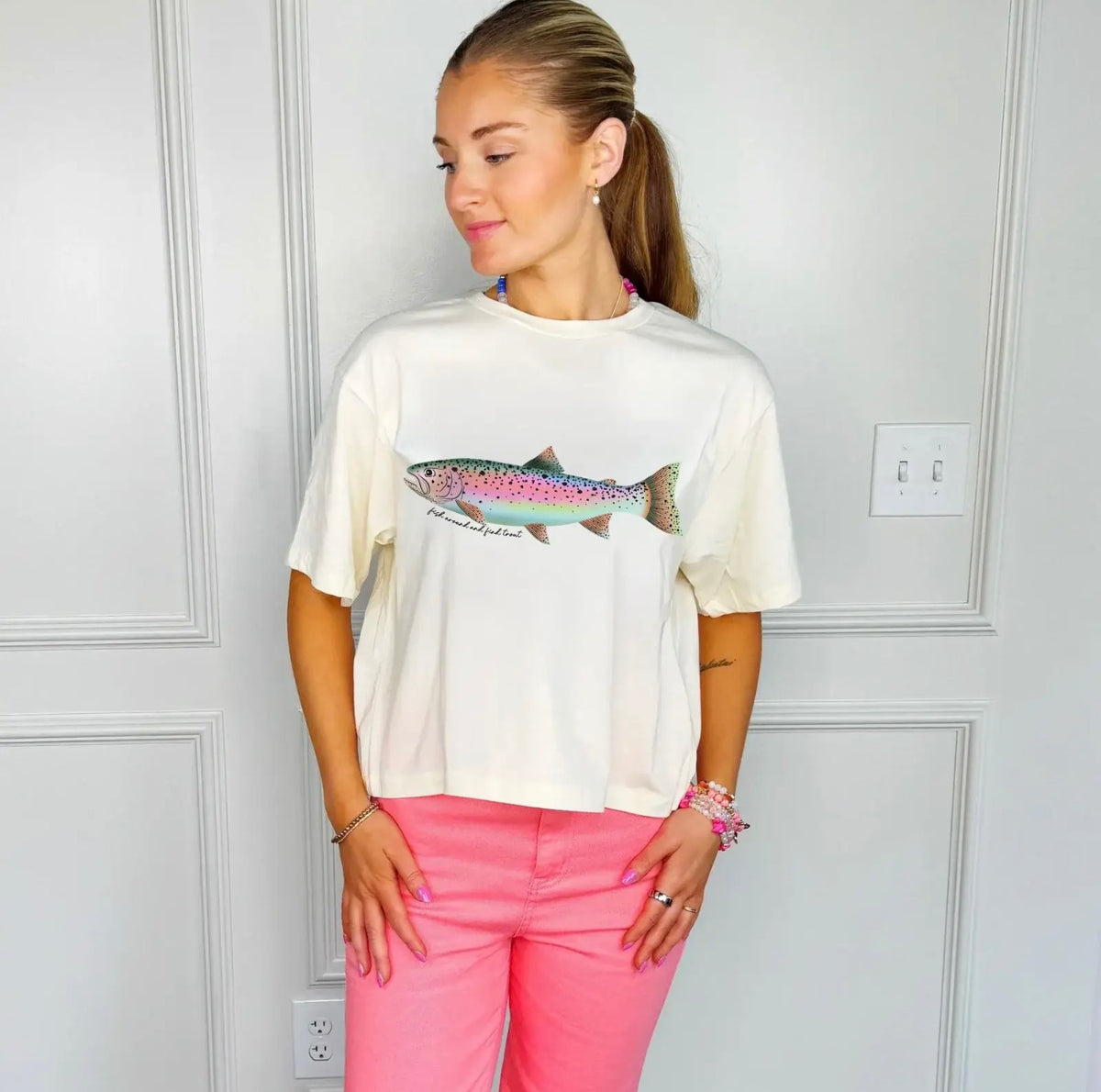 Trout Cropped Tee