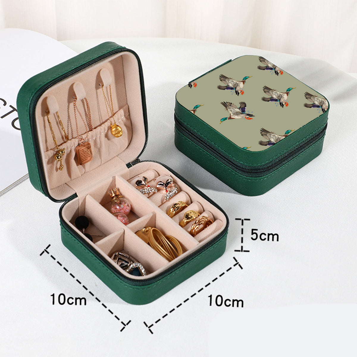 Green Duck Jewelry Case