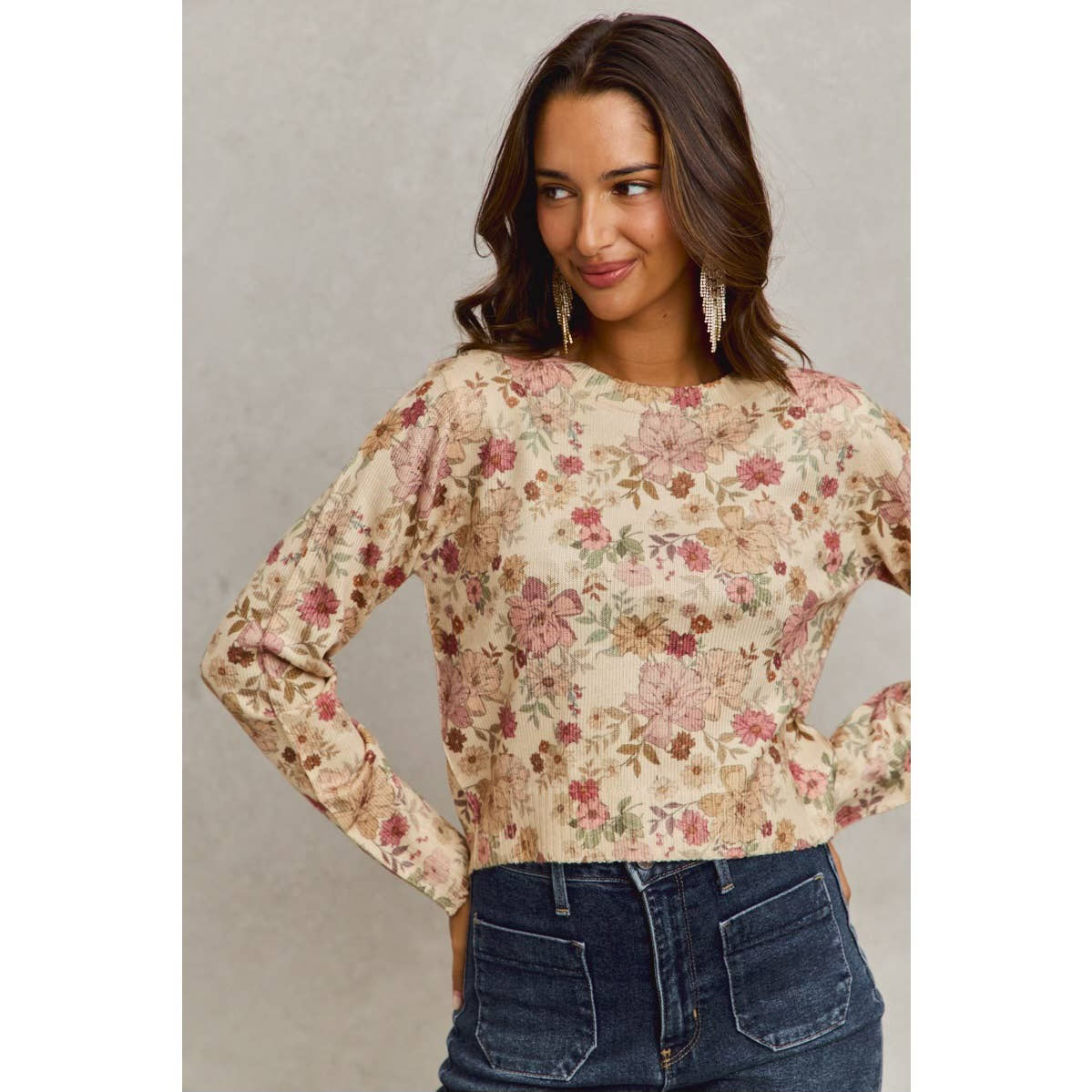 Floral Crewneck
