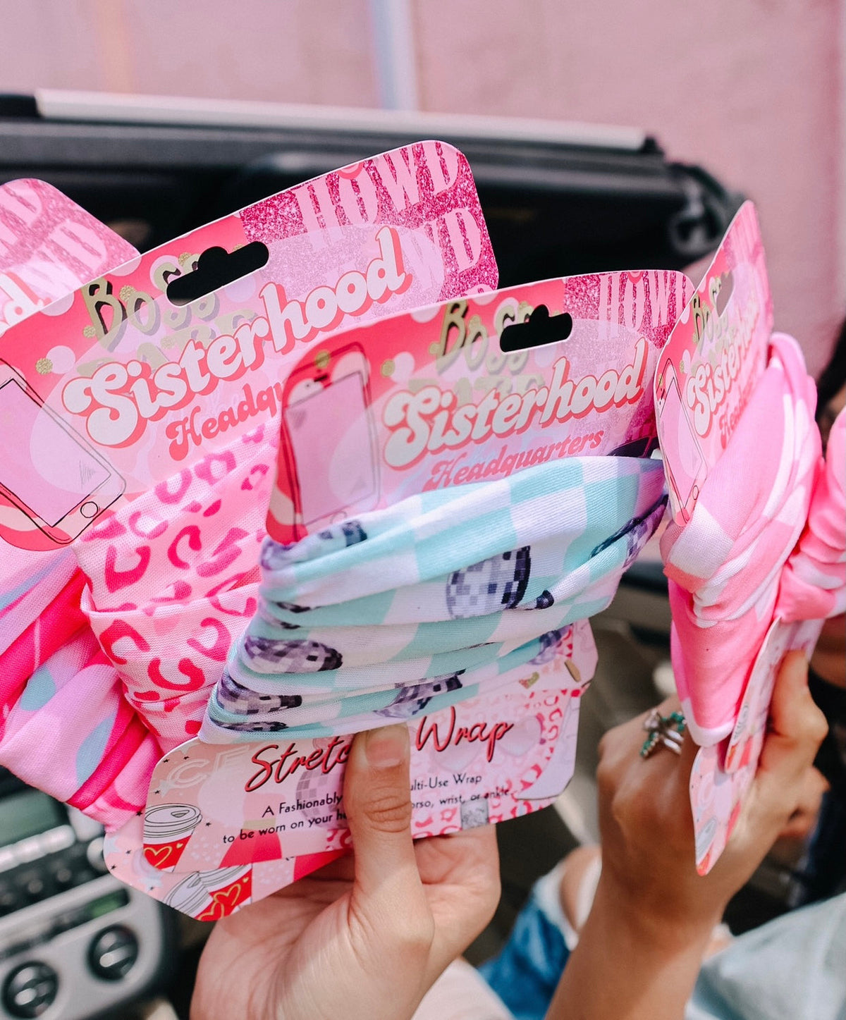 Pink Patterns Headwrap 5-Pack Bundle!