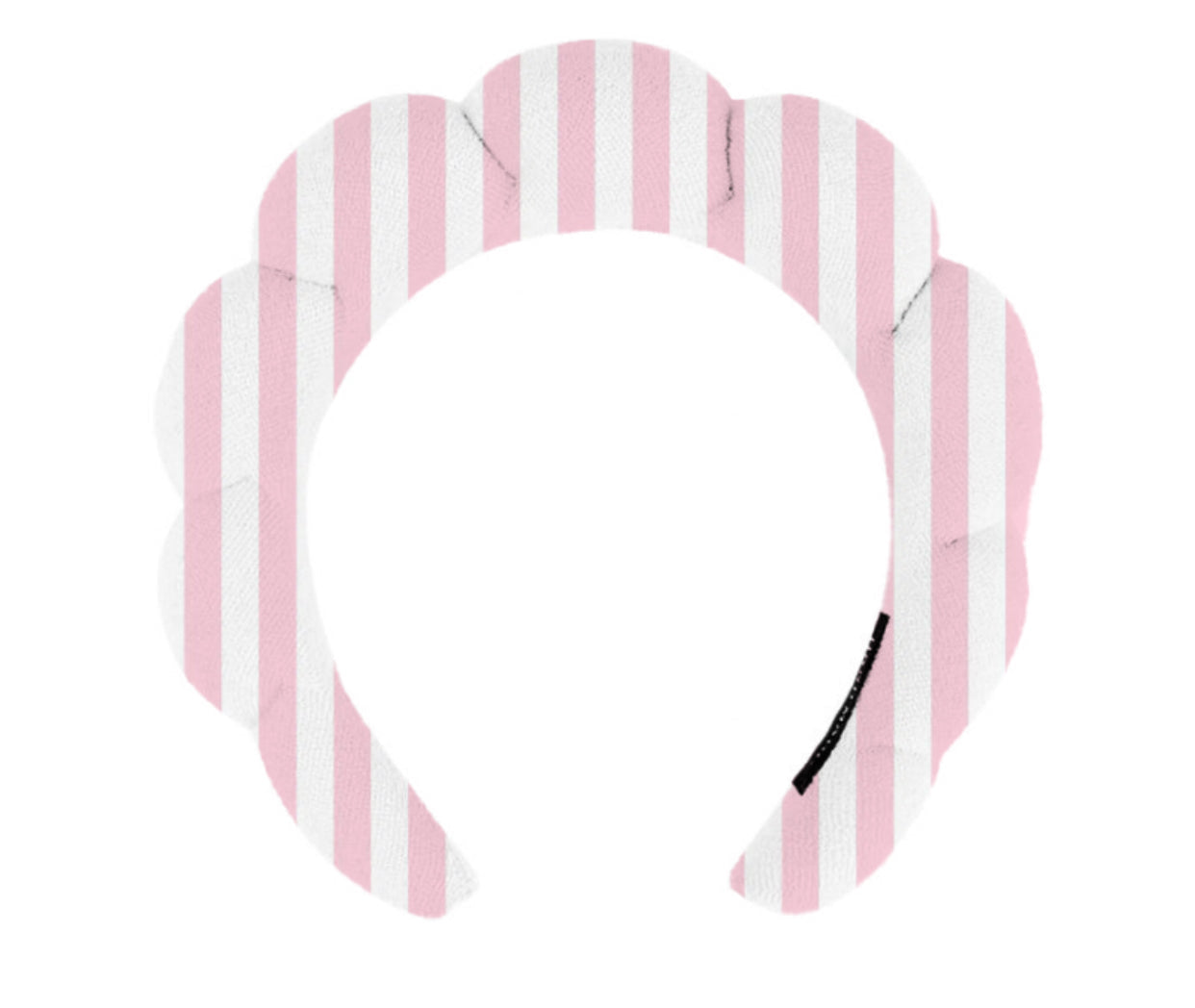 Pink Striped “Get Ready With Me” Headband