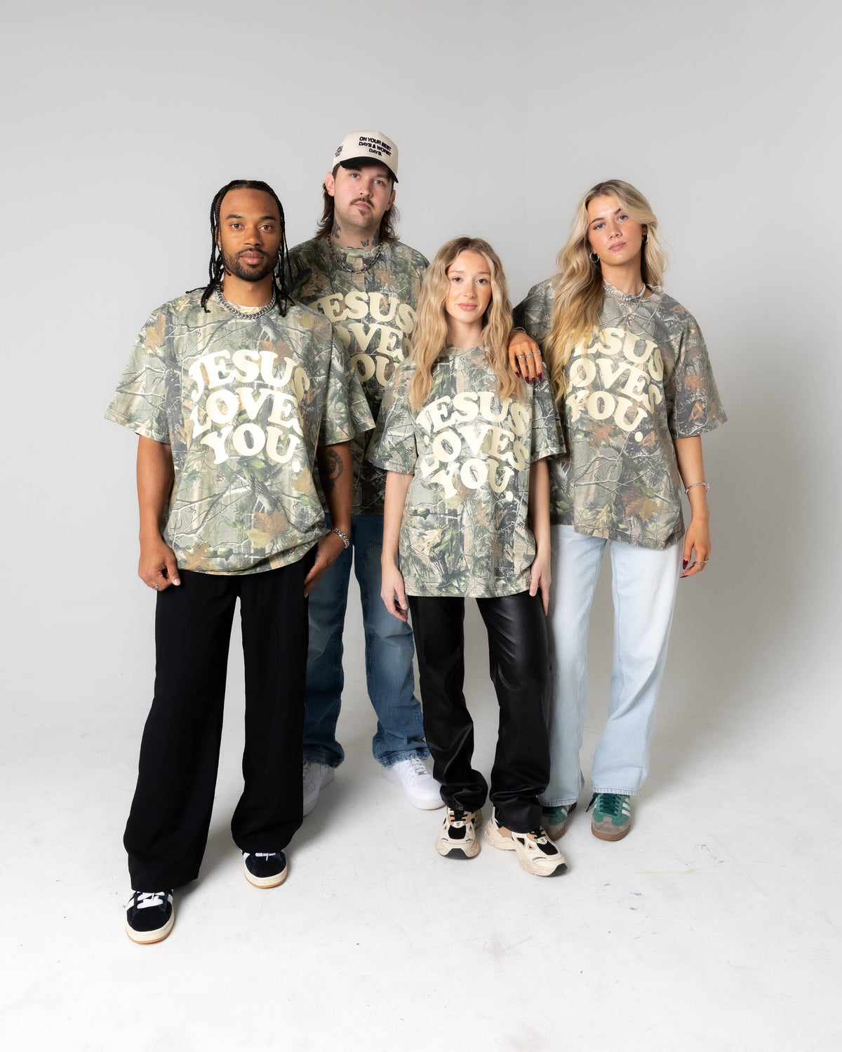 LMTD || Heavyweight Camo Tee || Oversized: S