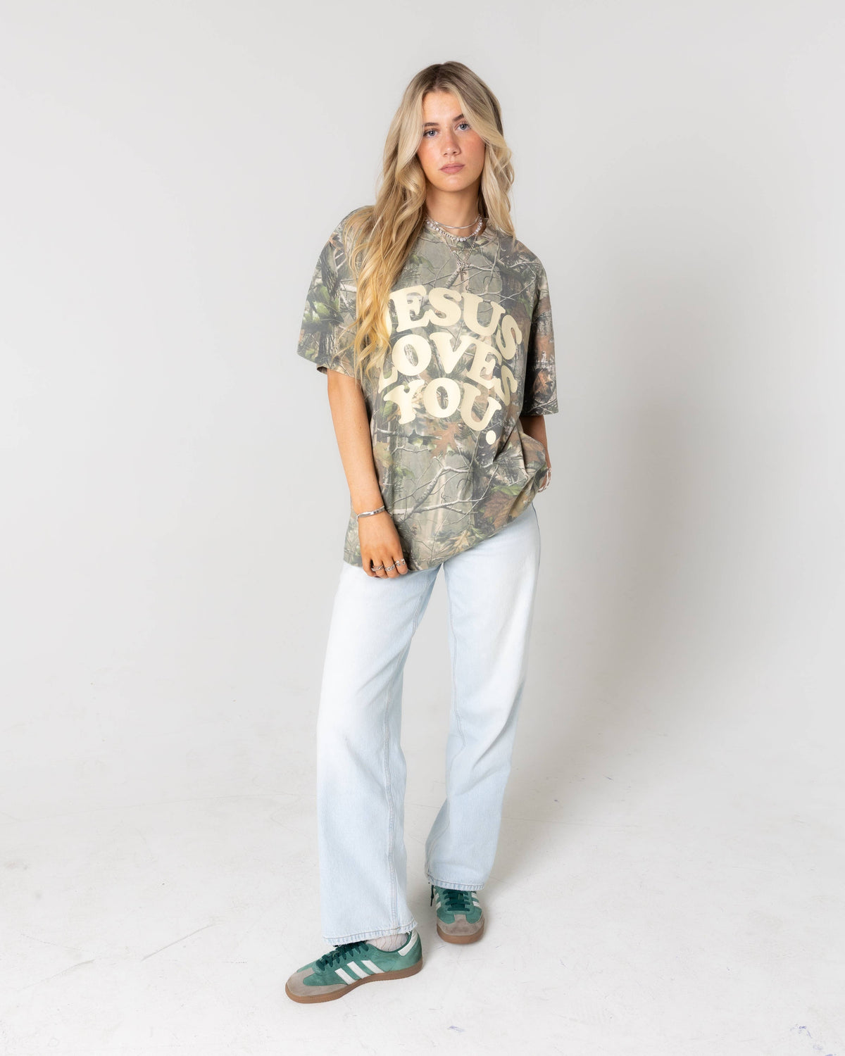 LMTD || Heavyweight Camo Tee || Oversized: S