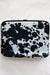 Black Cowhide Laptop Case