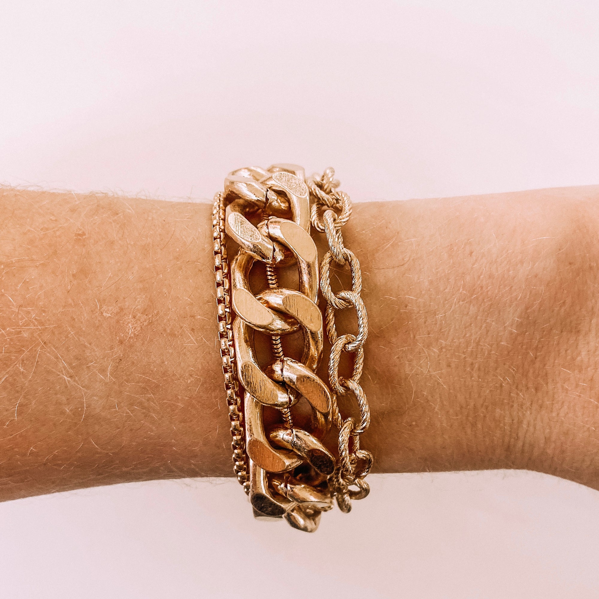 Waverly Gold Cable Chain Bracelet - Front Porch Boutique