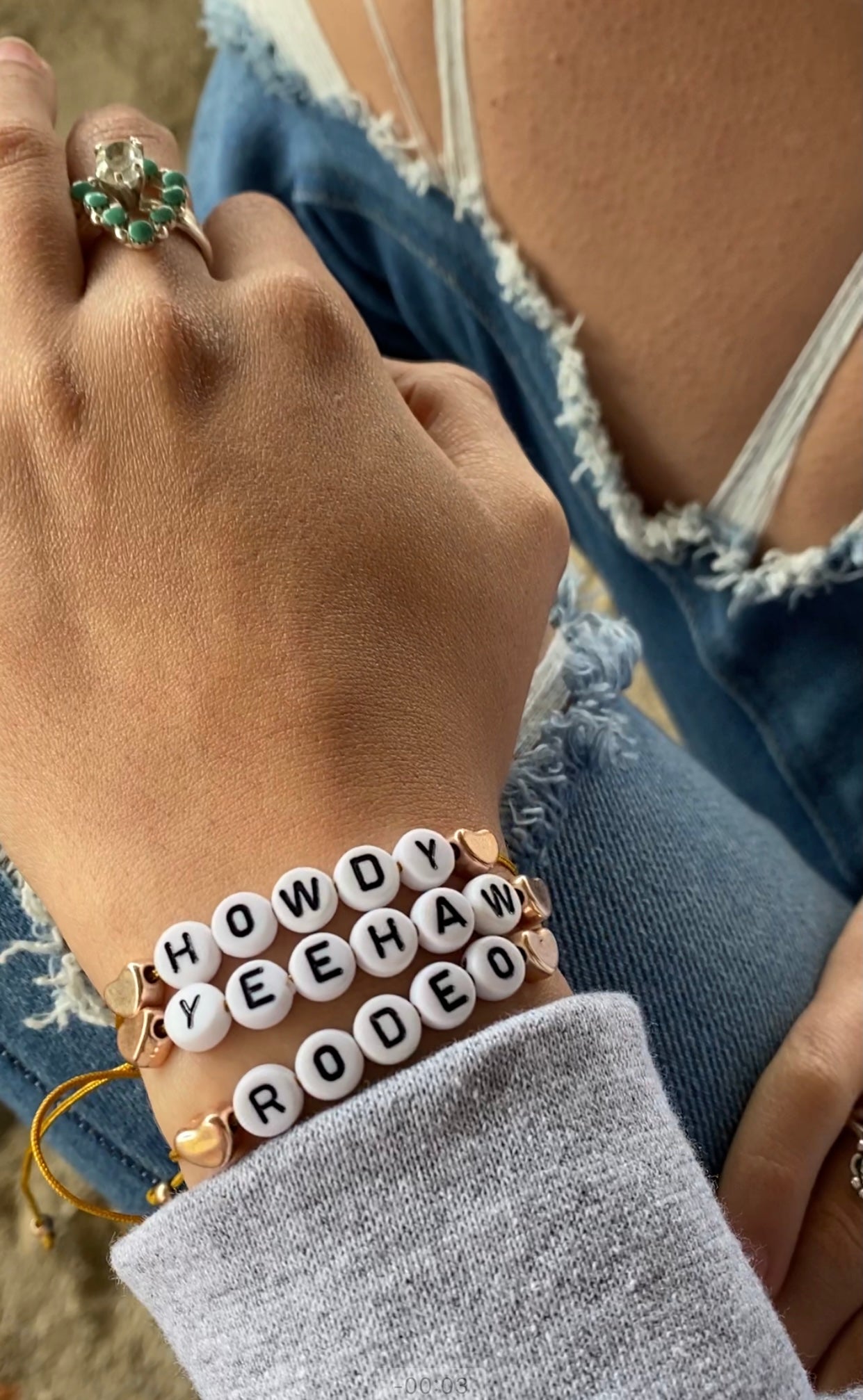 Howdy Yeehaw Rodeo Bracelet Pack