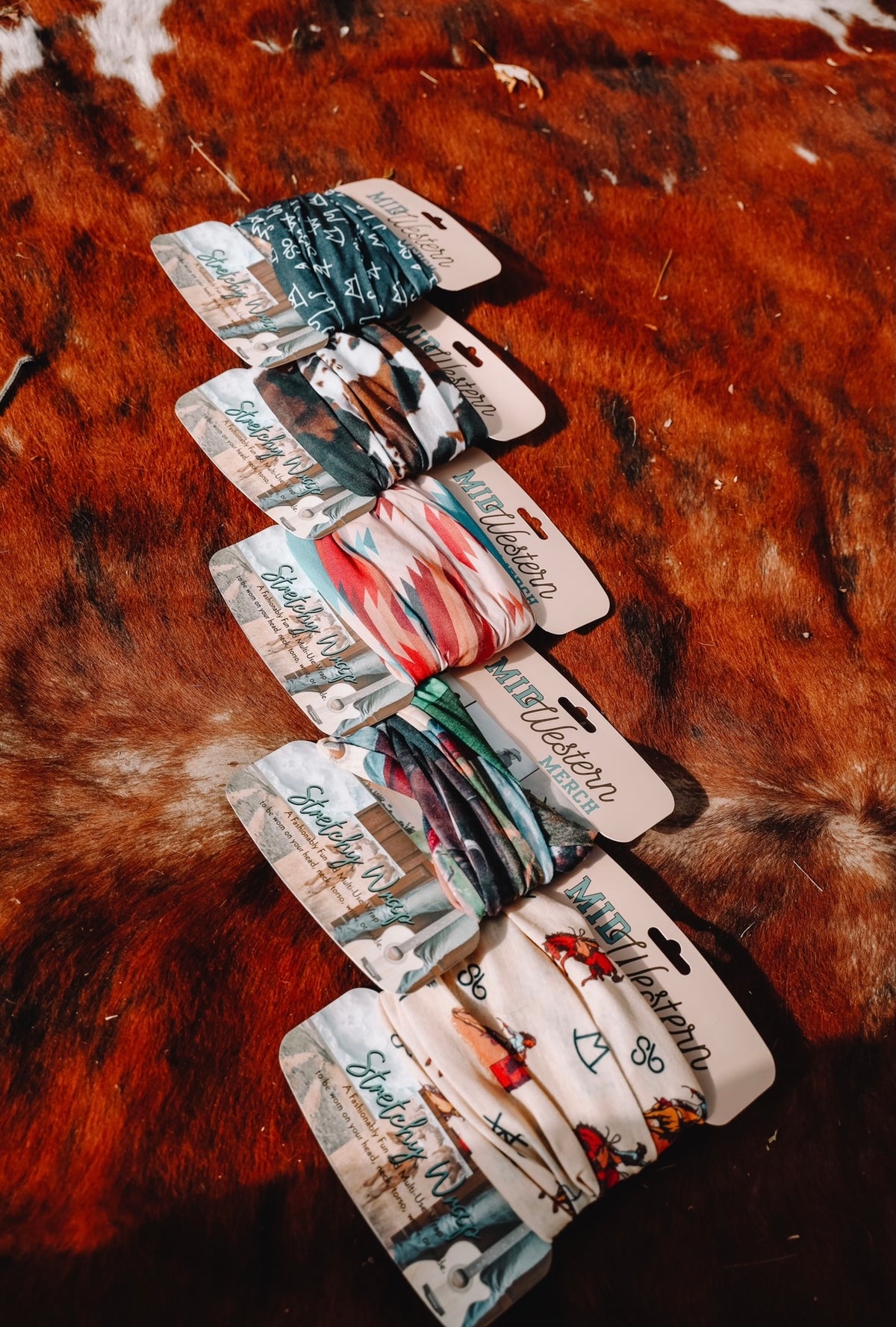 Western Stretchy Headwrap 5-Pack Bundle!