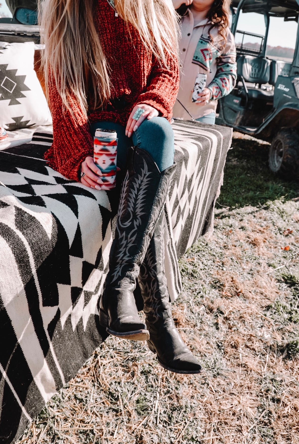 Aztec Tall Coozie 2-Pack